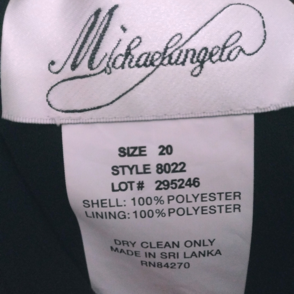 Michaelangelo Black Dress - Picture 6 of 9
